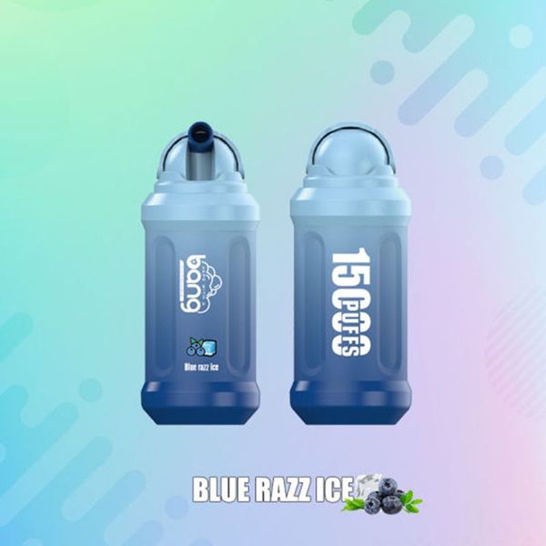 Bottiglia d'acqua Bang all'ingrosso 15000 sbuffi Vapes usa e getta 22 gusti Preriempiti 23 ml Pod 15K Puff Bar Vapers ricaricabili 0% 2% 5% Nicotina Tornado E Sigaretta