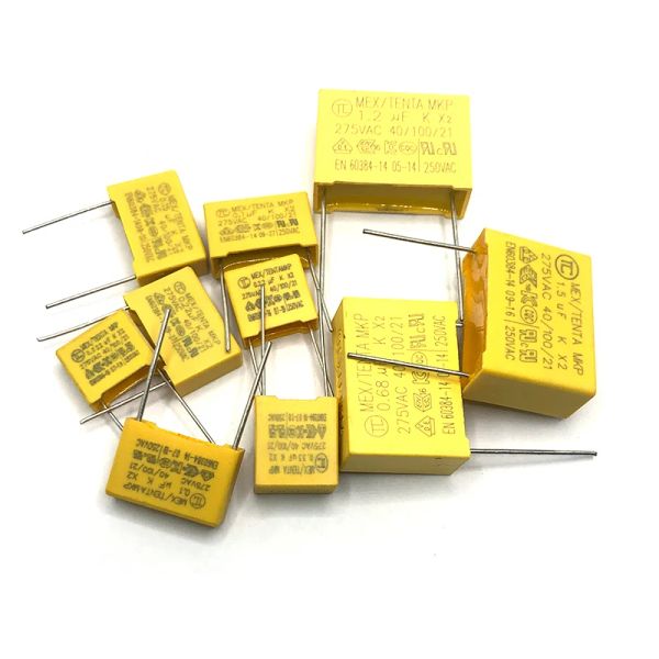 10pcs 275VAC x2 Series 0,22 UF 224 220NF.