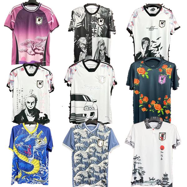 Maglie da calcio Giappone 2024 MINAMINO NAGATOMO DOAN YOSHIDA ASANO dettagli del giorno della partita edizione speciale 24 25 Maglia da calcio OSAKO set da uomo Fans dragon