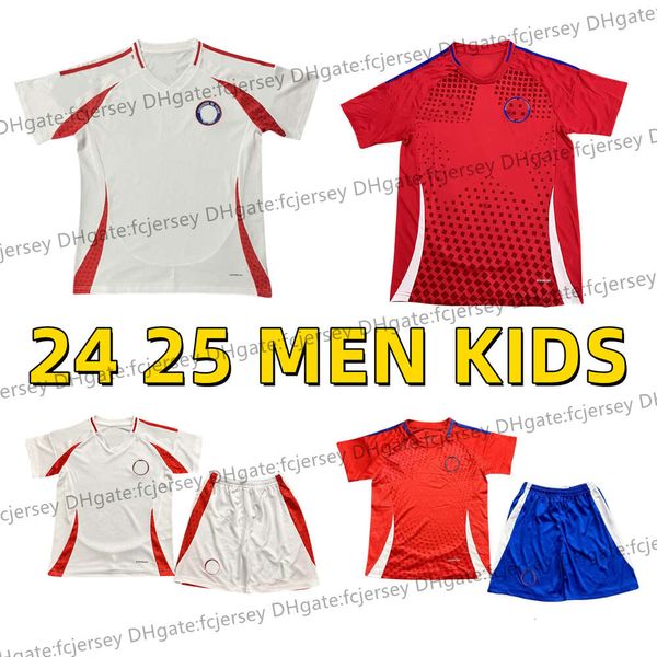2024 2025 Maglie da calcio chile 24 25 Camicia da calcio a casa uniforme sala Zamorano Vidal Alexis M.Gonzalez Pizarro Maillot de Foot Kits Camiseta Fubol Kids