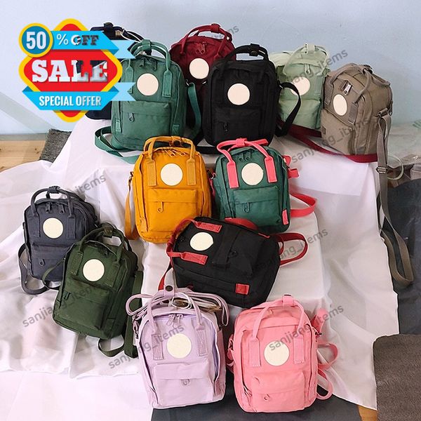 10PCS / DHL Zaino da esterno Borsa a tracolla in tela Fox Crossbody Fanny Pack Uomo Donna Impermeabile Sling Messenger Pacchetti da viaggio Borsa svedese Borse Shopping Tote