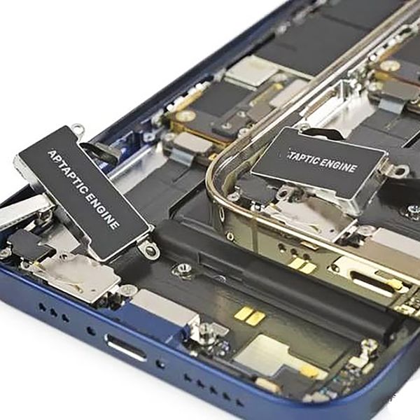 İPhone 6s 6sp 7 7p 8 artı x xr xs için Taptic motor vibratör motoru maks.