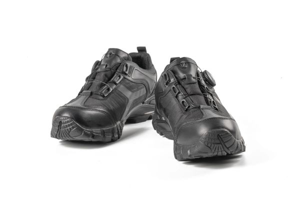 Boots Factory Forneça Alta qualidade Durável Antislip Tipo de fechamento de borracha Solas de borracha Sapatos policiais
