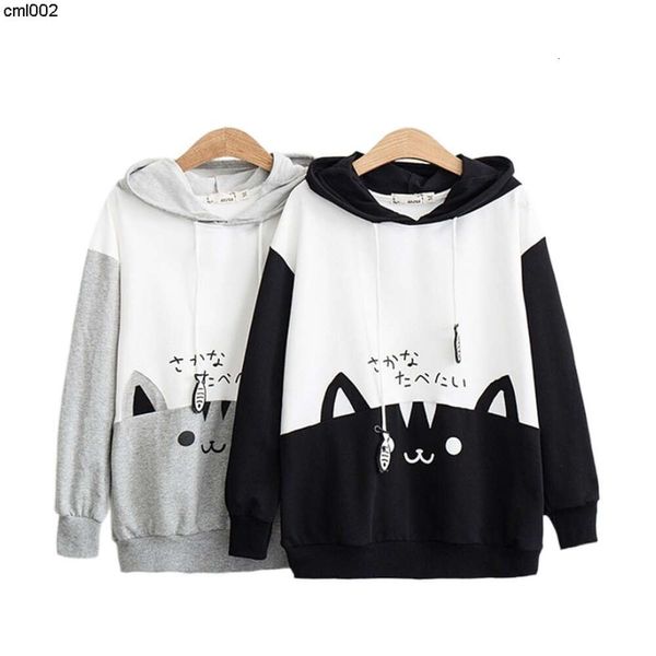 Mori Girl Autumn New Cut Cet Stitching Student Student Casual Sweater de manga longa YN7i