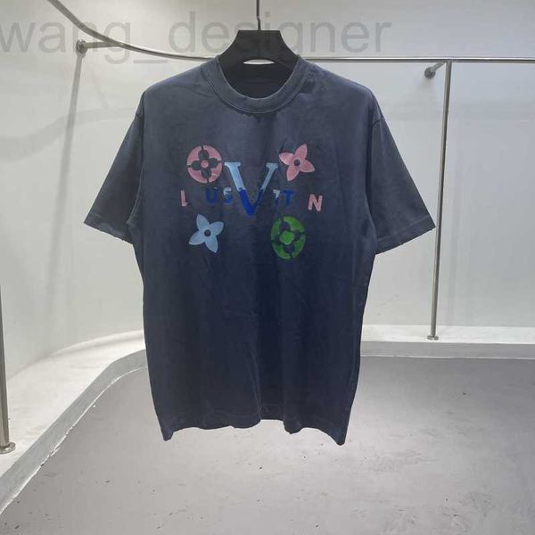 Herren T-Shirts Designer Paris T-Shirt Europa Frankreich Luxus Alphabet Grafik gedruckt Mode Hip Hop Lose Kurzarm Damen Casual Baumwolle Polo #38 47WK