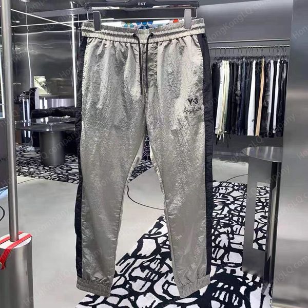 Pantaloni da uomo firmati Pantaloni sportivi ultra sottili Pantaloni larghi casual in poliestere stampato con lettera Real Y3 per uomo e donna