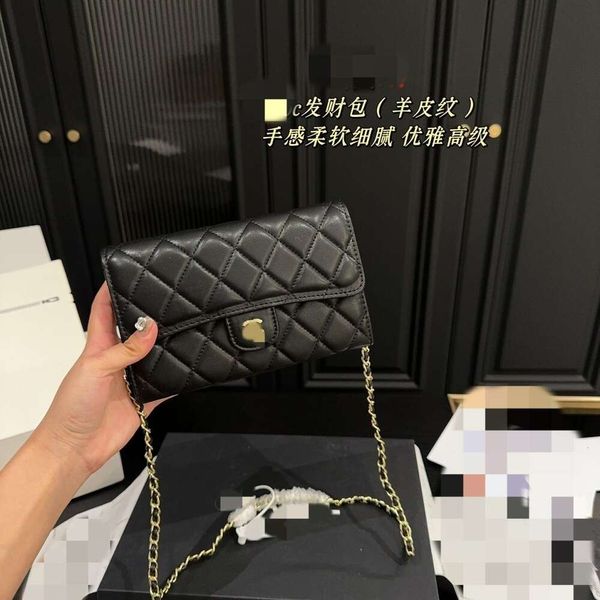 Designer Women Borse 22K WOC WOC BASSO CHENEL SCUNA SCUNA DI PERCHIE DI PELLA CF PIELLA DOMUSA CROPDA CROVE Diamond GRIM GRID GOLD CATENA GEGATTO SOLLA GRANDE