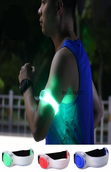 Ночная безопасность SOS Светодиодный браслет для бега Светоотражающий световой ремень Ремешок на руку Спортивный браслет для бега и велоспорта Светящийся браслет для бега Toy5247998