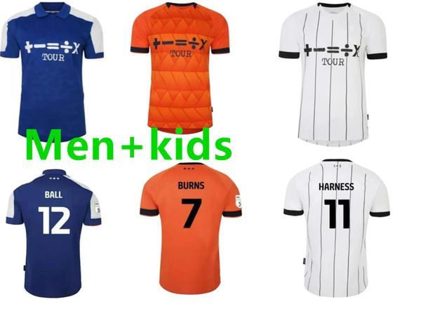 23 24 Ipswich Town CHAPLIN Maglia da calcio JACKSON LADAPO HARNESS BURNS 2023 2024 BROADHEAD HIRST TAYLOR Maglia da calcio per uomo e bambino uniforme