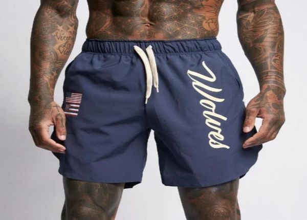 Pantaloncini da uomo da palestra Pantaloncini da uomo Abbigliamento sportivo Pantaloni da pista Traspiranti Pantaloni da uomo Pantaloni corti Allenamento Bodybuilding Fitness Pantaloncini casual da uomo2458072