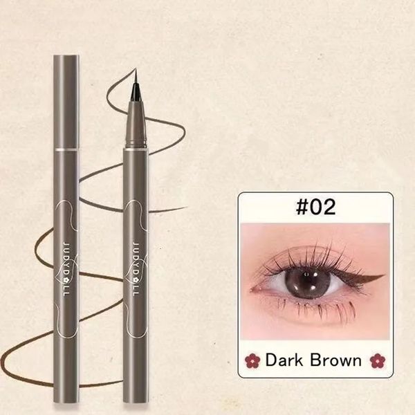 Judydoll Penna eyeliner liquido ultrafine Matte Lying Silkworm Eye Lash Pencil Fast Dry Smooth Lasting Eye Shadow Stick Trucco 240325