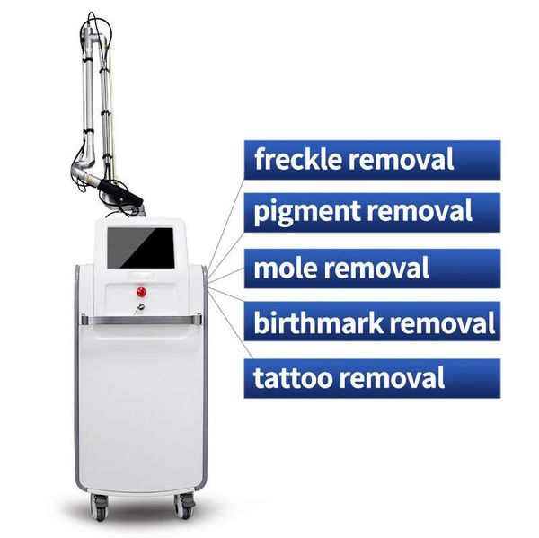 Spa use pico tatuagem remoção laser pele concurso pigmento remover picosegundo local colorido tatuagem sarda remoção 532nm 755 1064nm carbono máquina de beleza