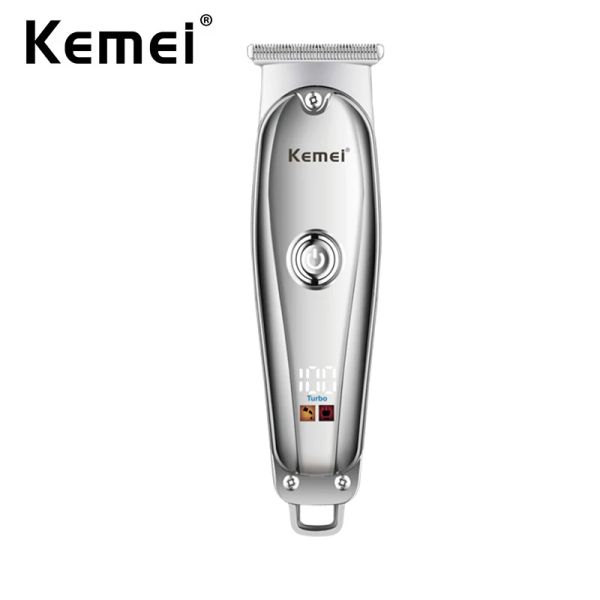 Clippers Kemei USB Elektrische Haarschneider für Mann kleine Größe Kabelless Clippers Professionelle Barthaarschneidmaschine Friseur wiederaufladbar