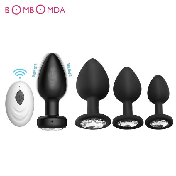 Analvibrator für Mann, kabellose Fernbedienung, Silikon-Buttplug, schwules Sexspielzeug, Frau, Erwachsene, Produkte, Prostata-Massagegerät, 240320