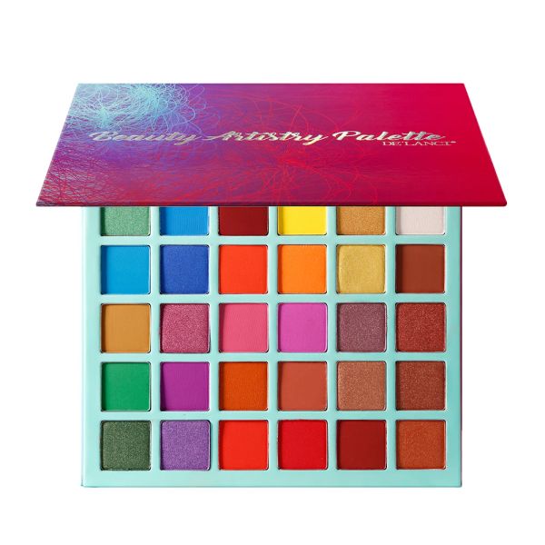 Shadow de'lanci lindas lindas sombras pigmentadas paletas de paleta de arco -íris fosco de arco -íris kit de maquiagem 36 color
