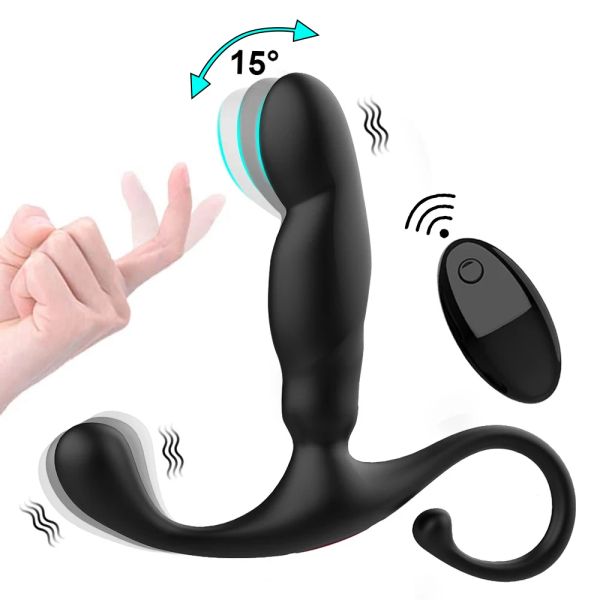 Brinquedos massageador de próstata brinquedo anal vibrador estimulador de testículos dedilhado fivela butt plug ânus brinquedos sexuais para homens masturbador gay