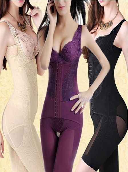 Sexy Frauen Nahtlose Full Body Shaper Taille Korsett Unterbrust Gürtel Cincher Control Bauch Lift Festen Bauch Anzug Unterwäsche4067603