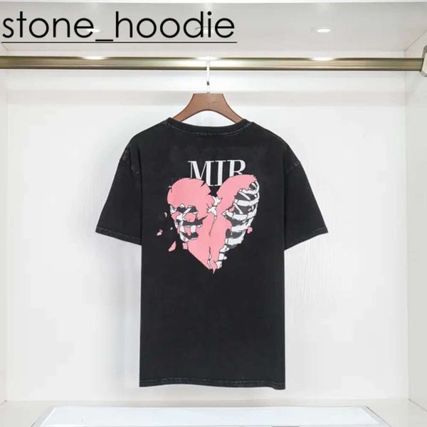 Camisa Amirir Hip Hop Streetwear Famous Designer Mens camise