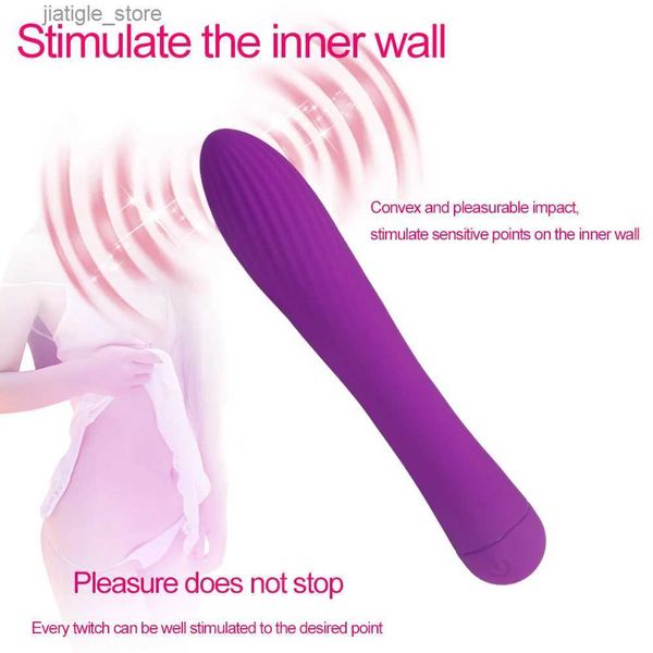 Altri articoli di bellezza per la salute 10 modalità G-Spot Vibratore AV Stick Vaginal Massager Clitoral Clitoral Irrnit Toy Store Y240402