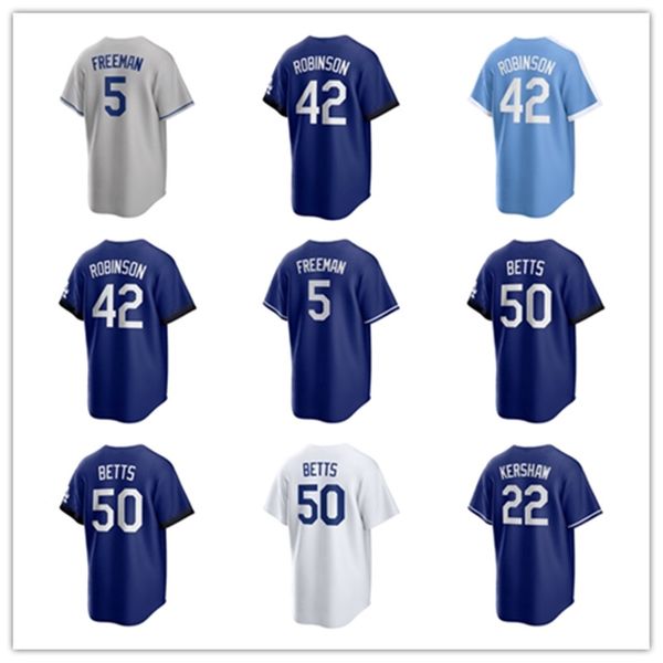 Los Angeles Custom Dodgers Baseball Jerseys Austin Barnes 16 Will Smith 17 Shohei Ohtani 50 Mookie Betts 5 Freddie Freeman 8 Enrique Hernandez 9 Gavin Lux