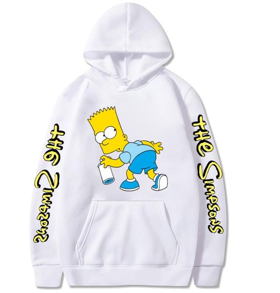 Hoodies unissex o simpson impresso men039s hoodie masculino streetwear moda casual moletom coat8436283