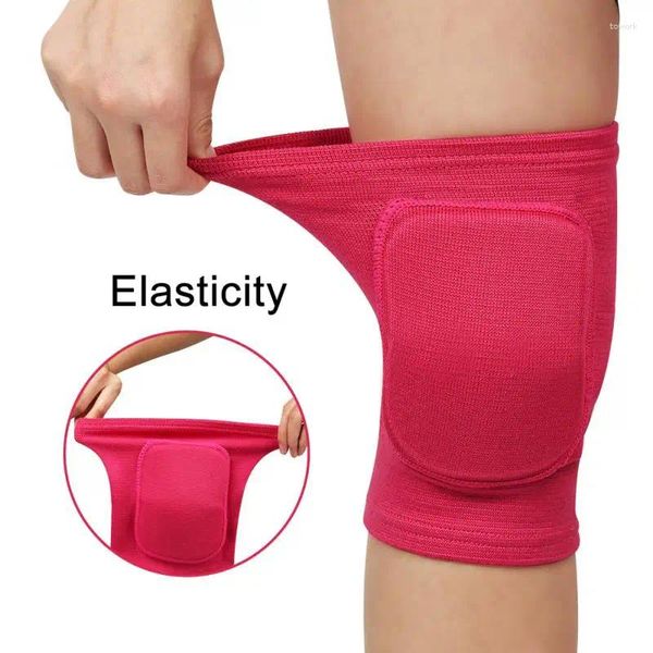 Ginocchiere Compressione Supporto Manica Protettore Tutore elastico Molle Palestra Sport Pallacanestro Pallavolo Corsa