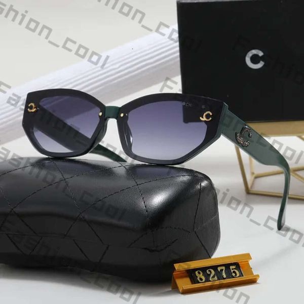 C Óculos de Sol Designer de Moda Channelsunglasses Sun Chanells Cat Eye Sunglasses 6 Cores À Prova D 'Água Anti-UV Polarizado Homens e Mulheres Óculos de Sol Bom Bom 382