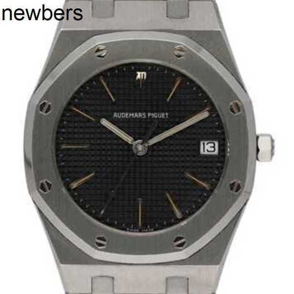 Top Men APS Factory Audemar Pigue Watch Swiss Movement Abbey Royal Oak Black Dial Black Selvênte