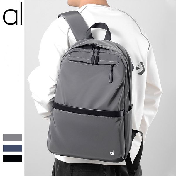 AL-174 Laptop-Rucksack, modischer, lässiger Stil, Damen- und Herren-Tasche, große Kapazität, kurze Reisetasche