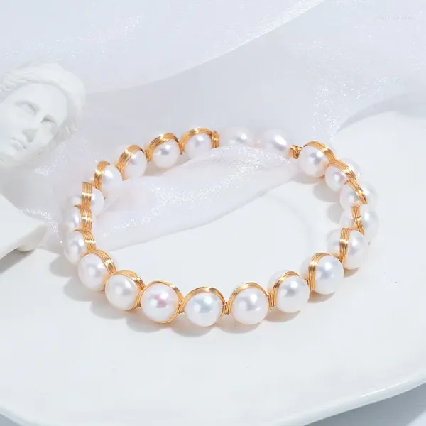 Pulseira feminina pulseira acessórios de moda 2024 jóias presente de aniversário pérola artificial 20243979
