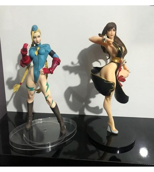 Figura sexy Cammy Alpha Costume Chun Li Battle Costume PVC Action Figure da collezione Model Toy 2012024637120