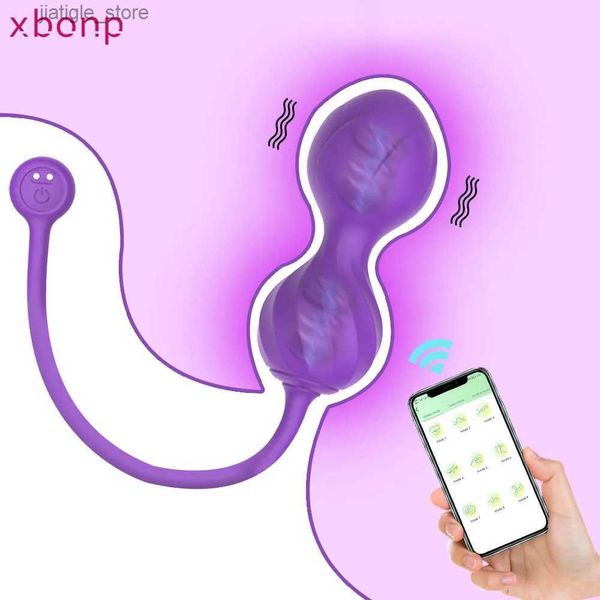 Andere Gesundheitszugänge für Beauty -Gegenstände Anwendung Control Female Klitorissimulator Vibrator weiblicher Vaginalball -Vibrator Erwachsener Y240402