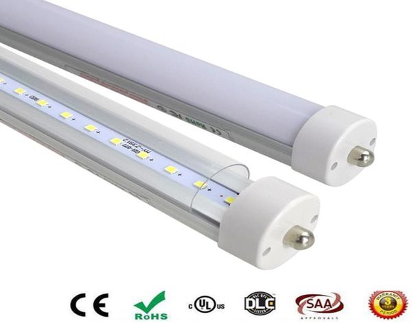 Lâmpada de tubo LED de pino único T8 SMD 2835 3 pés 4 pés 5 pés 6 pés FA8 AC85265V 1 pino Fa8s 3489955