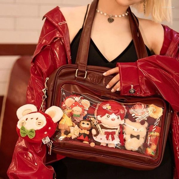 Вечерние сумки Ita для женщин, сумка через плечо из искусственной кожи в японском корейском стиле, модная милая сумка-мессенджер для девочек 18-25 лет, тренд 2024 Itabags
