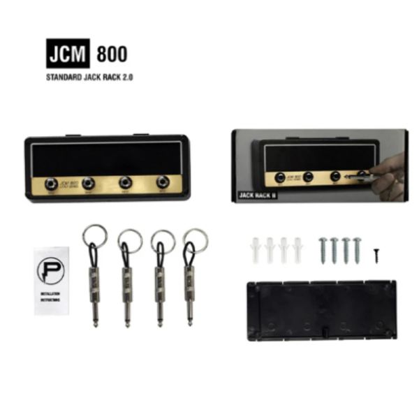 Guitar Gitarre Amp Key Hanger Key Storage Jack Rack Wall Montage Guitar Keychain Halter Jack II Rack 2.0 Elektrischer Schlüssel Rack Amp Holder