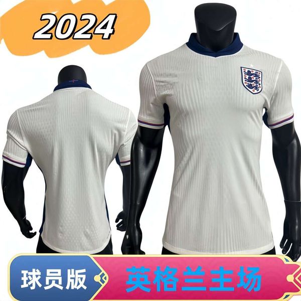 Soccer -Sets/Tracksuits Trikots -Trails -Einrichtungen 2024 England Home Jersey, Spielerversion Fußballspiel Druckbares Trikot