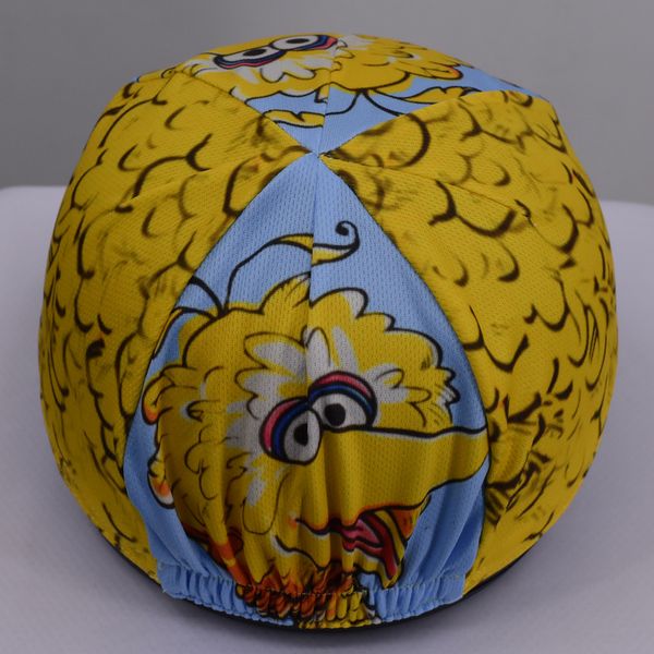 Siga o Big Bird Novo Camas de ciclismo clássico de Ciclismo Oscrolling Gorra Ciclismo unissex