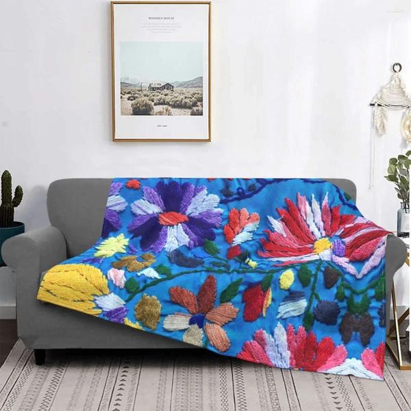 Одеяла с 3D принтом, красно-белые мексиканские цветы, одеяло, теплый флис, мягкая фланель, текстиль, цветочное искусство, плед для дивана, путешествия, осень