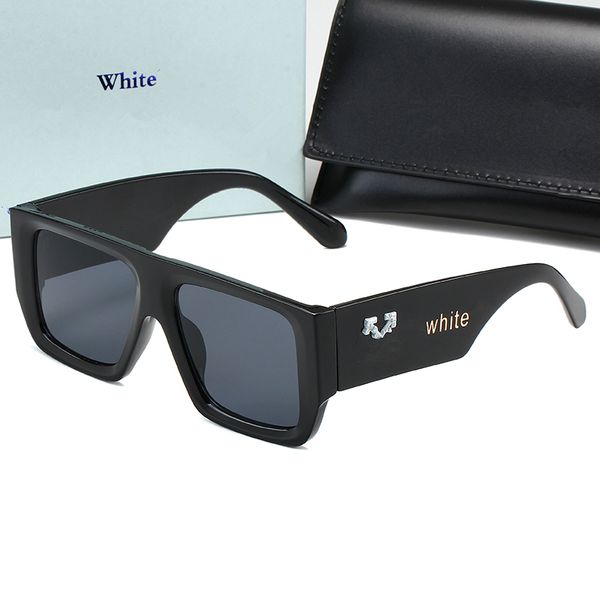 Frauen Sonnenbrille Quadratische Männer Hohe Qualität Luxus Designer Sonnenbrille Mode Brillen Frau OF504 Weiße Brille