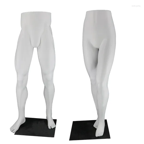 Placas decorativas manequim calças masculinas e femininas modelo parte inferior do corpo perna loja de roupas expositor