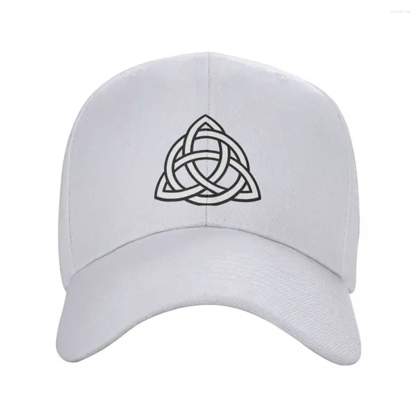 Ball Caps Custom Celtic Triquetra Symbol Celts Baseball Cap Sports Men's Regolable Trucker Hat Autumn