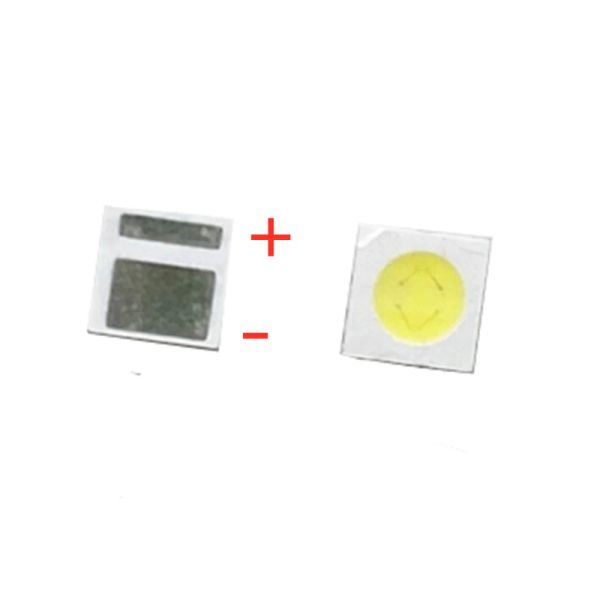 50pcs TCL LED Backlight High Power 2W 3030 6V Currente 200-250MA TEMPERAZIONE DEL COLORE 15000-20000KL TV bianco Applicazione