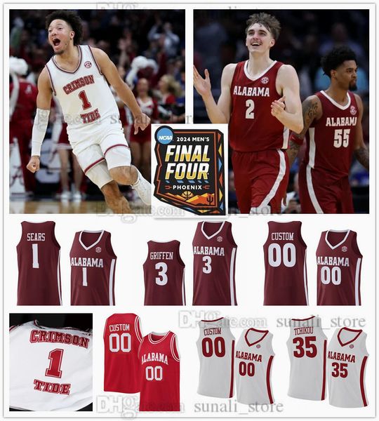 2024 Final Four Basketbol Formaları 3 Rylan Griffen 2 Grant Nelson 1 Mark Sears 23 Nick Pringle Aaron Estrada Jarin Stevenson Sam Walters Collin Sexton Brandon Miller