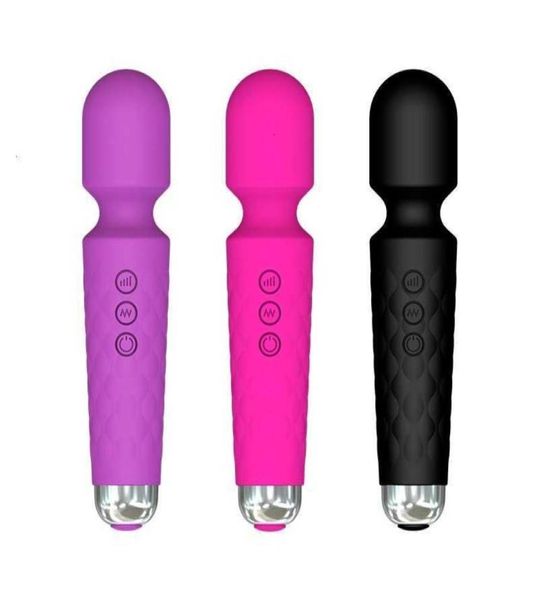 Sexspielzeug-Massagegerät Oemodm Mini Persönliches Spielzeug für Erwachsene Elektrisches Hand-AV-Stab-Massagegerät Dildo-Vibrator Women6327359