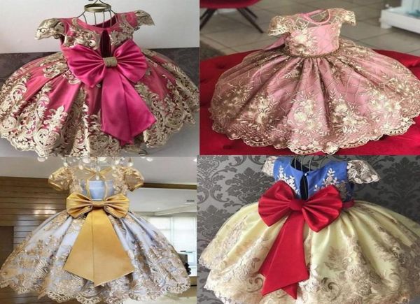 Girl039s Kleider Geborenes Baby Mädchen 1 Jahr Geburtstagskleid Tutu Erste Weihnachtsfeier Niedliche Schleife Kleinkind Taufkleid Kleinkind Mädchen5206071