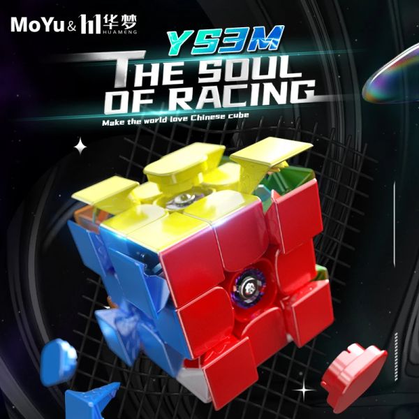 MOYU YS3M Maglev Ball Uv3x3 L'anima della velocità magnetica magnetica Cube Huameng Ys3m 3x3 Cubo Magico Souptoys Toys