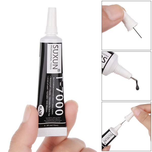 15/25/50/110 ml T-7000 SOLRI LIQUID SUPER GLUE SUPER GLUE Ceramica Ceramica Universal See di riparazione del telefono cellulare