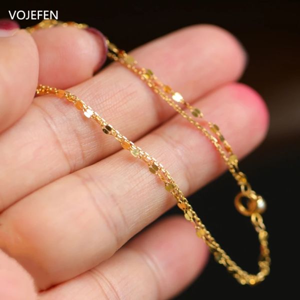 Bracelets Vojefen pura pulseira de ouro