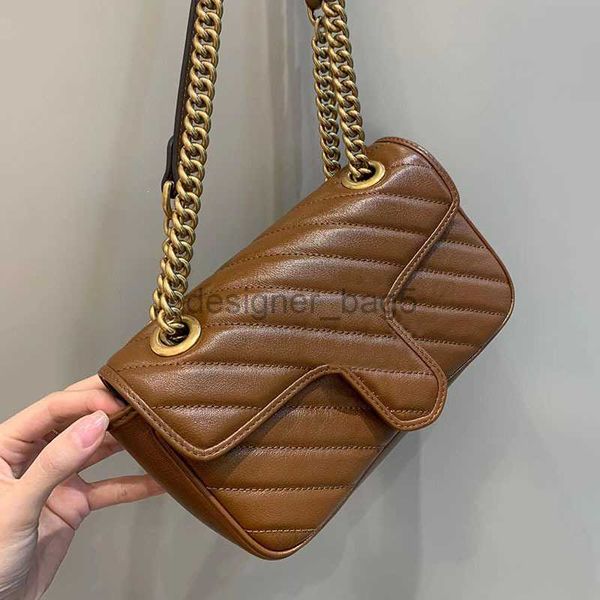 10a tasarımcı çanta marmont çantası yüksek kaliteli cüzdan çapraz gövde zinciri cüzdanlar tasarımcısı kadın orta zincir kapitone omuz çantası kadın lüksler çanta deri çanta