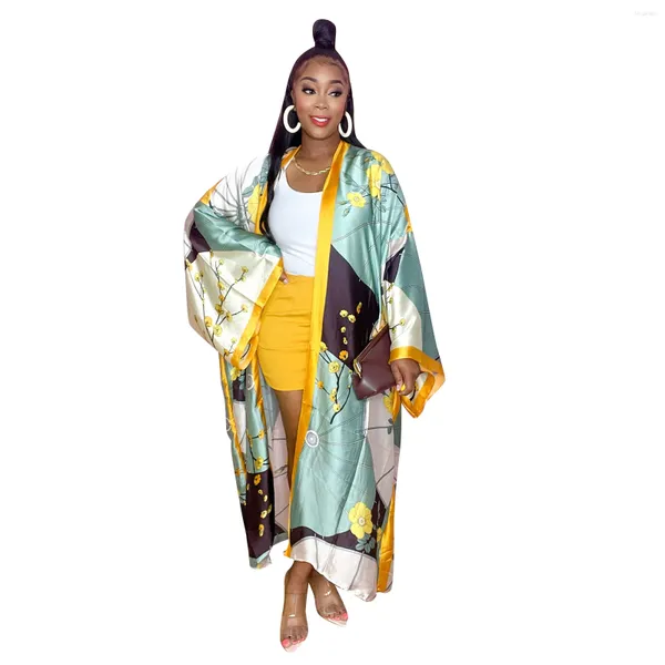 Abbigliamento etnico Stile moda Costumi sexy Kimono giapponese Abito Yukata Cardigan Pigiama Indumenti da notte Donna Abito da bagno liscio